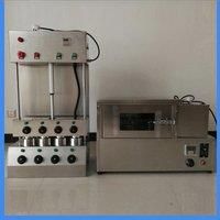 110V/220V Pizza Cone Making And Forming Machine Glass Display Cabinet Production Line Rotary Pizza Cone Oven