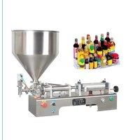 2025 Latest Semi-Automatic Small Bottle Filling Machine Honey Paste Chocolate Sauce Packaging