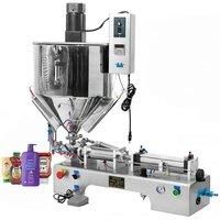 Single Head Heating And Stirring Paste Filling Machine Honey Cream Semi-Automatic Packaging Machine