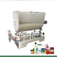 U-Shaped High-Quality Liquid Filling Machine For Various Sauces, Mixing And Stirring Sesame Sauce