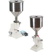 5-50ml Pneumatic Soda Fruit Juice Shampoo Filling Machine Small Bottle Cosmetics Lotion Cream