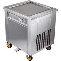 Commercial Roll Ice Cream Machine, Multifunctional Square Pot, Household Stir Fried Yogurt Machine