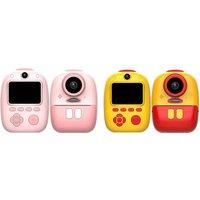 Kids HD Mini Polaroid Camera - Instant Print, 1080p Photo & Video Fun - 2 Colours