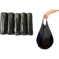 Heavy-Duty Leak-Proof Trash Bags - 100, 200, Or 400 Pieces