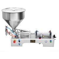 PBOBP Paste Filling Machine Piston Filler Lotion Shampoo Cream Honey Sauce Peanut Butter Pneumatic