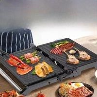 PBOBP 2800W Electric Steak Grill Machine Grill Electrical Panini Press Grill Maker Meat Grills On
