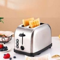 PBOBP 3-in-1 Breakfast Station, 2-Wide Slot Toaster With Adjustable Toasting Control, Non-Stick