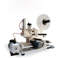 PBOBP Square Labeling Machine With Date Printer Self Adhesive Label Dispenser Semi Automatic