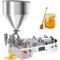 PBOBP Double Heads Peanut Butter Filling Machine / Semi Automatic Sauce Dispenser