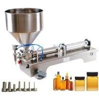 PBOBP Semi Automatic Paste Food Filling Machine Honey Single Head Piston Pneumatic Liquid Filler