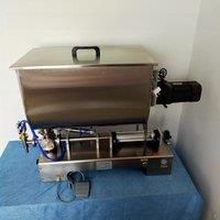 PBOBP Stirring Type Stainless Steel Single Head Filler Machine Horizontal Paste Liquid Filling