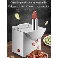 PBOBP Multi Function Sausage Circle Pepper Bacon Slicer For Oblique Cutting Automatic Sausage Fruit