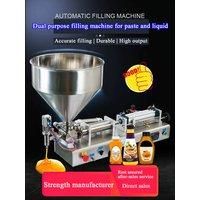 PBOBP Reliable Quality Single Heads Liquid Filling Machine Pneumatic Semi Auto Piston Pump Honey