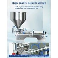 Including Tariffs Cream Bean Sauce Jam Paste Tomato Honey Peanut Butter Pneumatic Liquid Bottle Filling Machine Filler Equipment