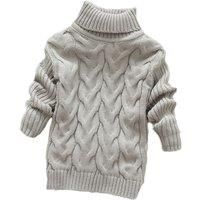 Kids' Cable Knit Long Jumper - 6 Uk Sizes & Colours! - Red