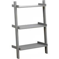 5 & 3 Tier Ladder Shelf - Grey Or White