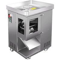 Beef Slicer Machine Fish Meat Shredding Machine Double Knife Group Shredder Meat Cutting Machine Vertcial Type Vegetable Slicer