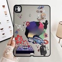 For 2024 iPad Pro 11 Case iPad Pro 11" Tablet Case Painted Pattern Cover PC+TPU Shockproof