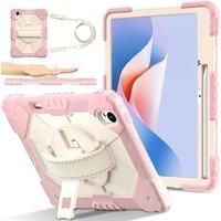 For Huawei Matepad 11.5S 2024 Case Silicone Heavy-duty Protection Shockproof 360 Rotating Strap