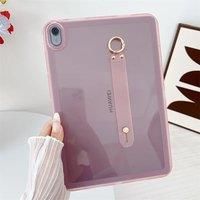 For Huawei MatePad SE Case 2024 11" TPU Shockproof Back Cover Wrist Strap Protective Shell for