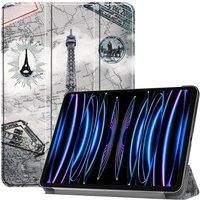 Tablet Case for iPad 10 10.9 Case 2022 Leather Cover Auto-sleep/Wake Up Function Standing Angle