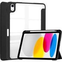 Tablet Case for iPad 10 10.9 Case 2022 Soft TPU Cover Auto-sleep/Wake Up Function Standing Angle