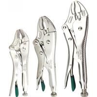 LAOA Locking Pliers 5inch 7inch 10inch Water Pipe Wrench Cr-Mo Material Round Tongs Plier