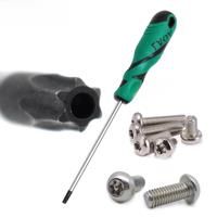 LAOA 1pc Torx Screwdriver S2 Alloy Steel Hexagonal Screwdriver with Medium Hole