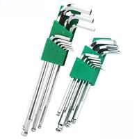 LAOA 9pcs Hex Wrench S2 Allen Key Socket Hexagonal Wrenches Set Spanner for Repair Bicycle Hand Tool