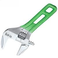 LAOA Short Handle Wrench Adjustable Light Weight Large Open Spanner 6" 8" 10" 12" Repair Tool