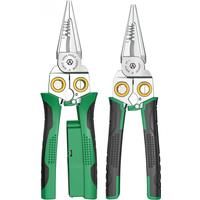LAOA 8-In-1 Stainless Steel Multifunctional Wire Stripping Pliers for Wire Winding Electrical