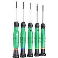 LAOA Mini Precision Flat Head Ball Head Hexagonal Screwdriver S2 Alloy Steel Household Maintenance