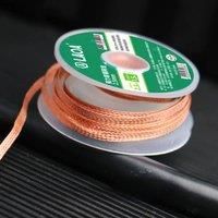 LAOA Pure Copper Powerful Solder Suction Wire Solder Patch Removal and Cleaning Tool 1.5M Circuit