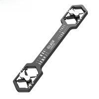 LAOA Mini Adjustable Wrench Portable Double-ended Wrench Quick Adjust Spanner Made in Taiwan