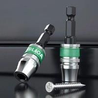LAOA Quick - release Connecting Rod 6.35mm Screwdriver Bit Conversion Connecting Rod Self - locking