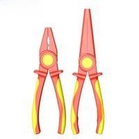 LAOA All Plastic Pliers Professional Electrician Pliers Withstand high voltage 1000V Needle nose