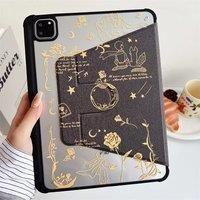 PU Leather Shockproof Case for iPad pro 13 2024 with Auto-Sleep/Wake Function And 360 Rotating