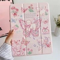 For iPad Air 13 2024 Case Shockproof Protective Shell For iPad Pro 12.9 With Auto-sleep/Wake Up