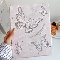 For iPad Pro 12.9 2018-2022 Case PU Leather Shockproof Cover With Auto-sleep/Wake Up Function 360