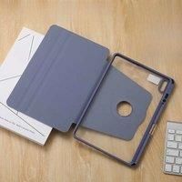 For Huawei Matepad SE 11/C5E 2024 Case PU Shockproof Protective Shell 360 Degree Rotating With Pen