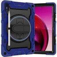For Lenovo Tab M10 5G 2023 Case - 10.6inch Armor PC Shockproof Rotating Bracket Cover for Tablet