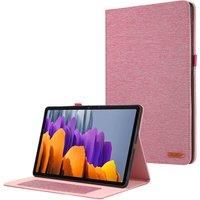 For Samsung Galaxy Tab S10 plus Case  Fabric Stand Cover Shockproof Protective Tablet Shell