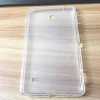 SM-T230 Case for Samsung Galaxy Tab 4 7.0 SM-T230 Transparent Soft TPU Shockproof Protective Cover