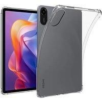 For Xiaomi Redmi Pad SE Pad2 11 2025 Case Transparent TPU Soft Cover with 4 Corner Airbags Anti-Fall