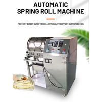 Rolling Wrapping Maker Rice Paper Sheet Automatic Lumpia Wrapper Spring Roll Make Machine