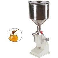 Manual Liquid Filling Machine 5-50ml Paste And Liquid Bottles Cosmetics Cream Cans Filler