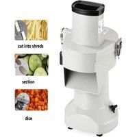 2025 Commercial Vegetable Dicing Machine Automatic Cutting Vegetable Fruit Cutter Potato Carrot Onion Slicer Shredder