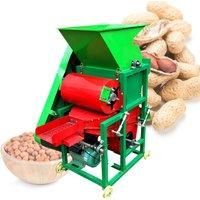 Commercial Peanut Thresher Heavy-Duty Groundnut Husk Peeling Machine Multi-Function Grain Peeling Machine High-Yield Peanut Shel
