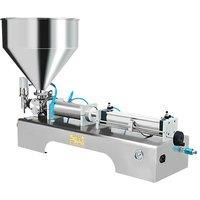Piston Shampoo Cosmetic Cream Small Bottle Honey Semi Automatic Horizontal Pneumatic Liquid Paste Filling Machine Price