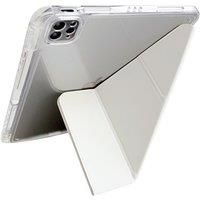 Clear Transparent Case for iPad 7th 8th 9th PC+TPU Shockproof Protective Y-folding Stand Tablet Shell for iPad Air3 Pro 10.5 11
